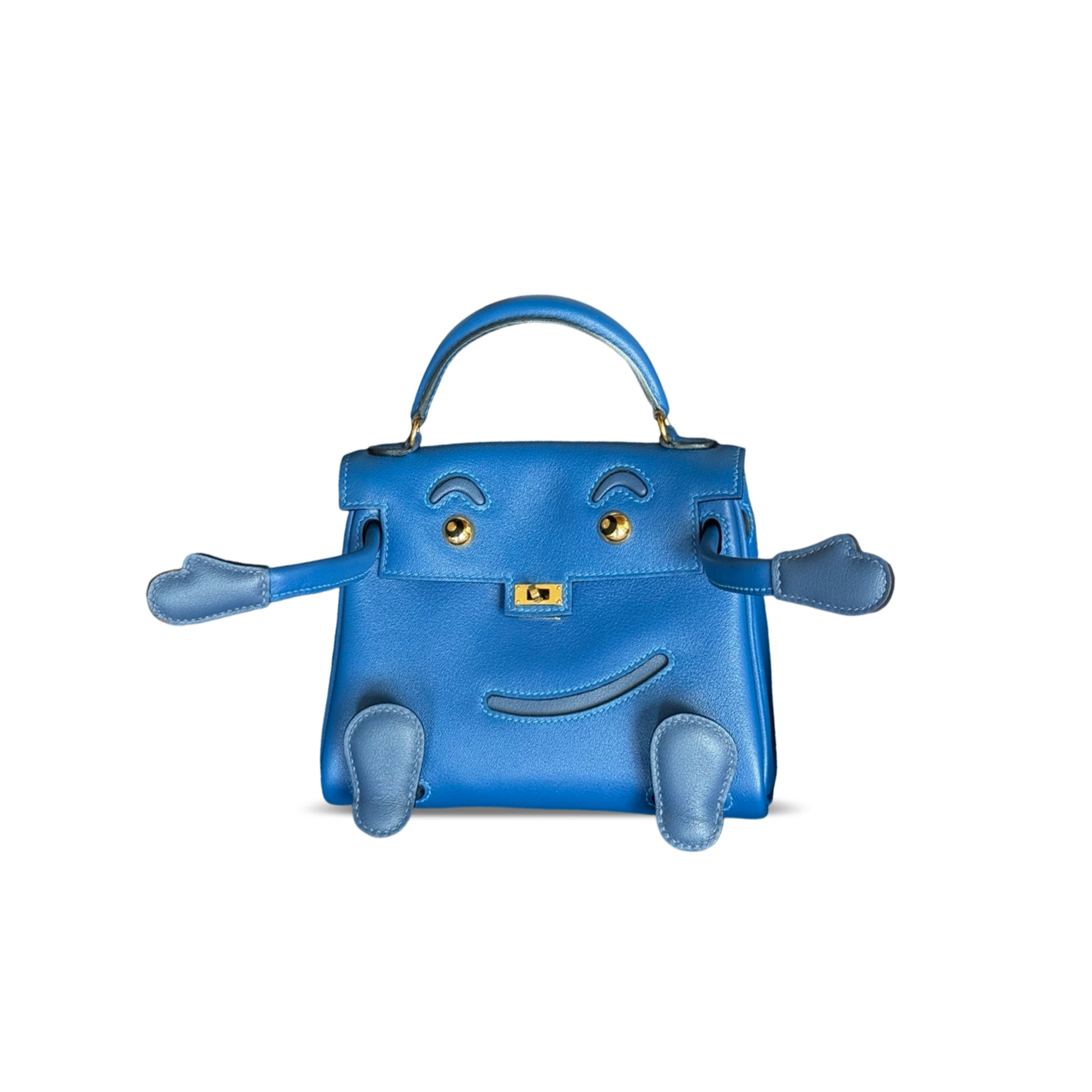 HERMÈS MASTER KELLY DOLL SWIFT GOLD HARDWARE (16*12*7cm)